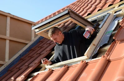 Pose de fenêtres de toit Velux au Deschaux
